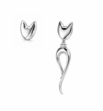 Starperch Cat Silhouette Earrings