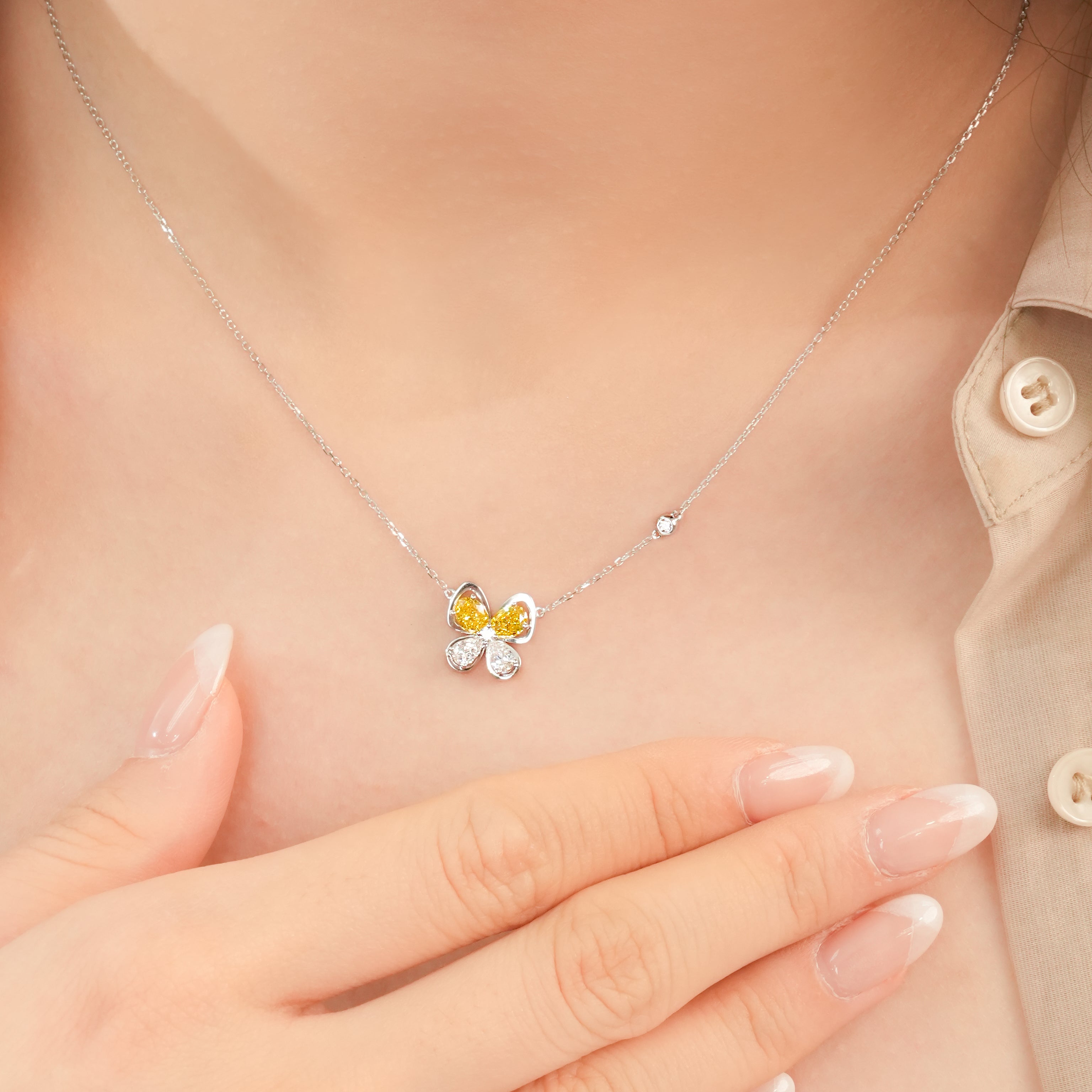 Butterfly's Dance Necklace