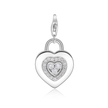 White Heart Pendant