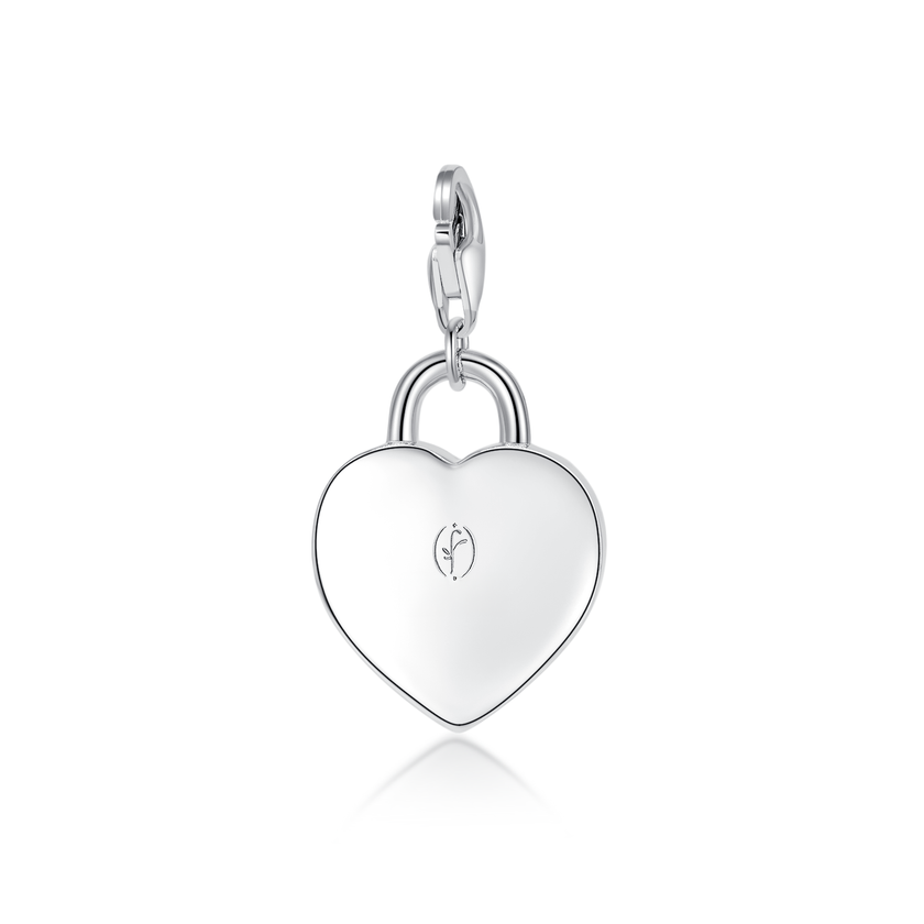White Heart Pendant