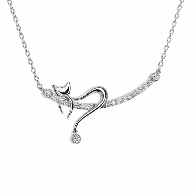 Starperch Cat Silhouette Necklace