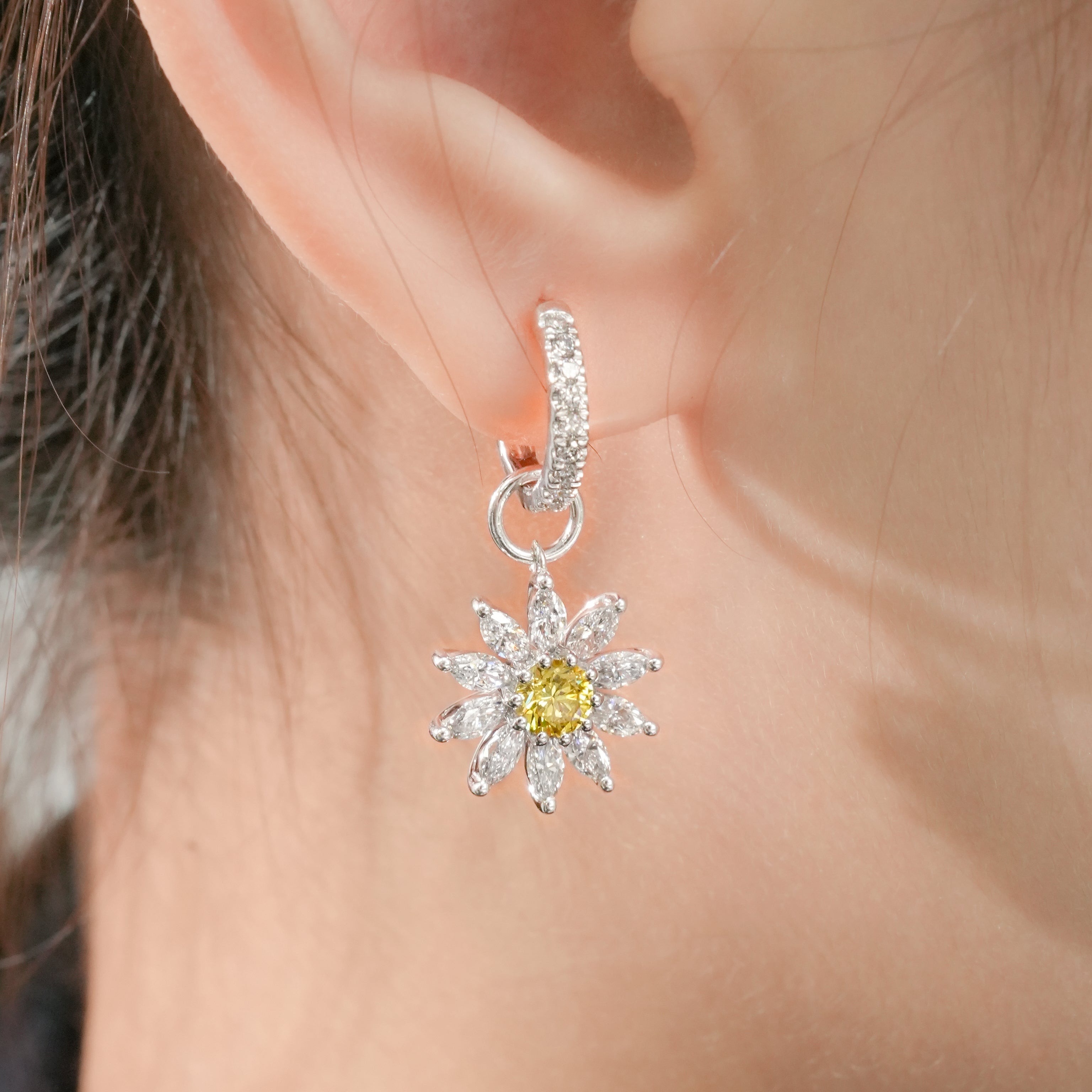 Sunlit Daisies Earrings