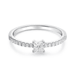 Everyday Elegance Collection Princess Cut Diamond Ring (0.28ct)