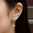 Garden Little Knight Asymmetric Stud Earrings