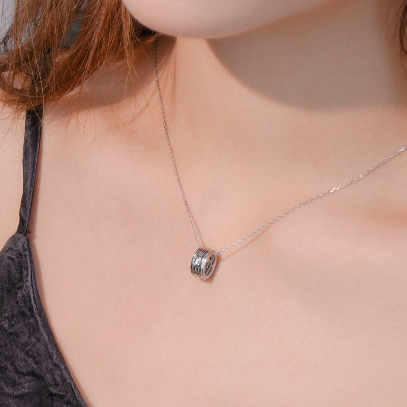 HEART WORD REINCARNATION NECKLACE