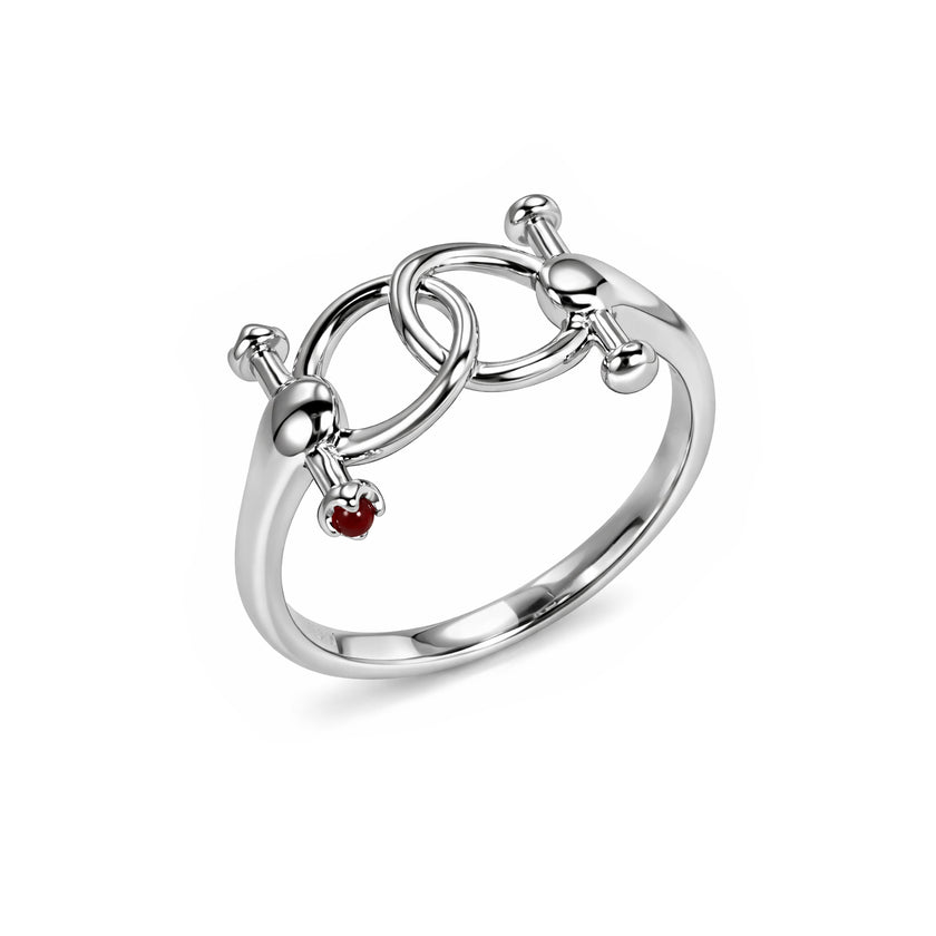 In Still Light Hoof Ring