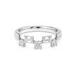 Rhythm of Light & Shadow Diamond Ring
