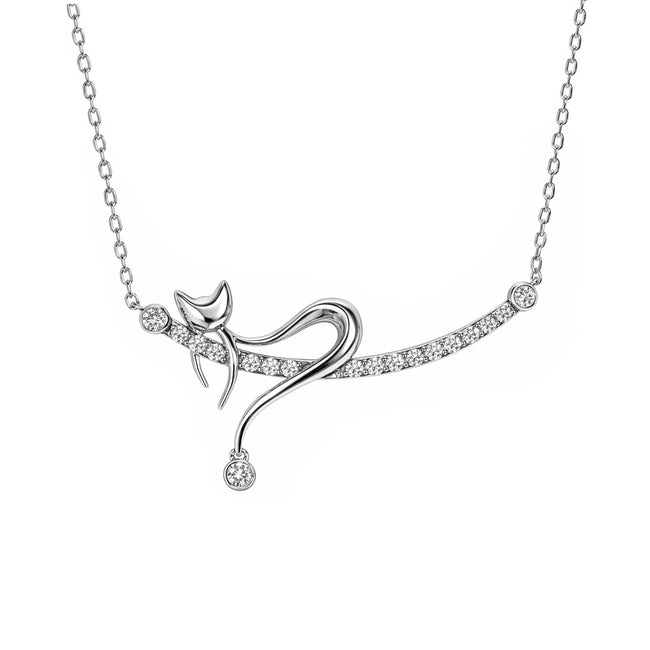 Starperch Cat Silhouette Necklace