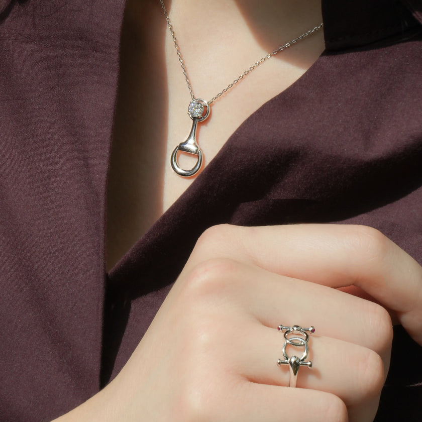 In Still Light Hoof Ring