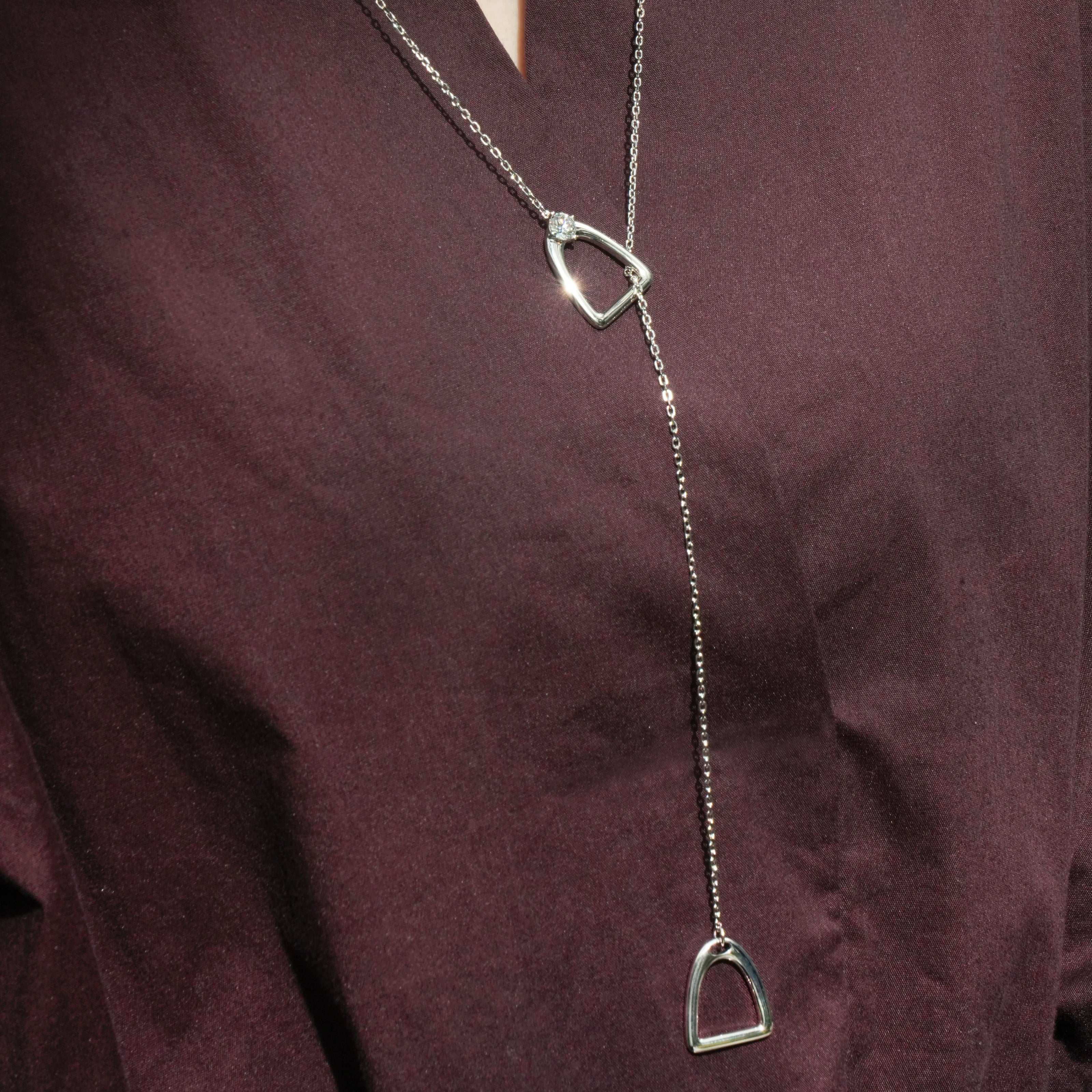 光影相逢蹄章項鏈