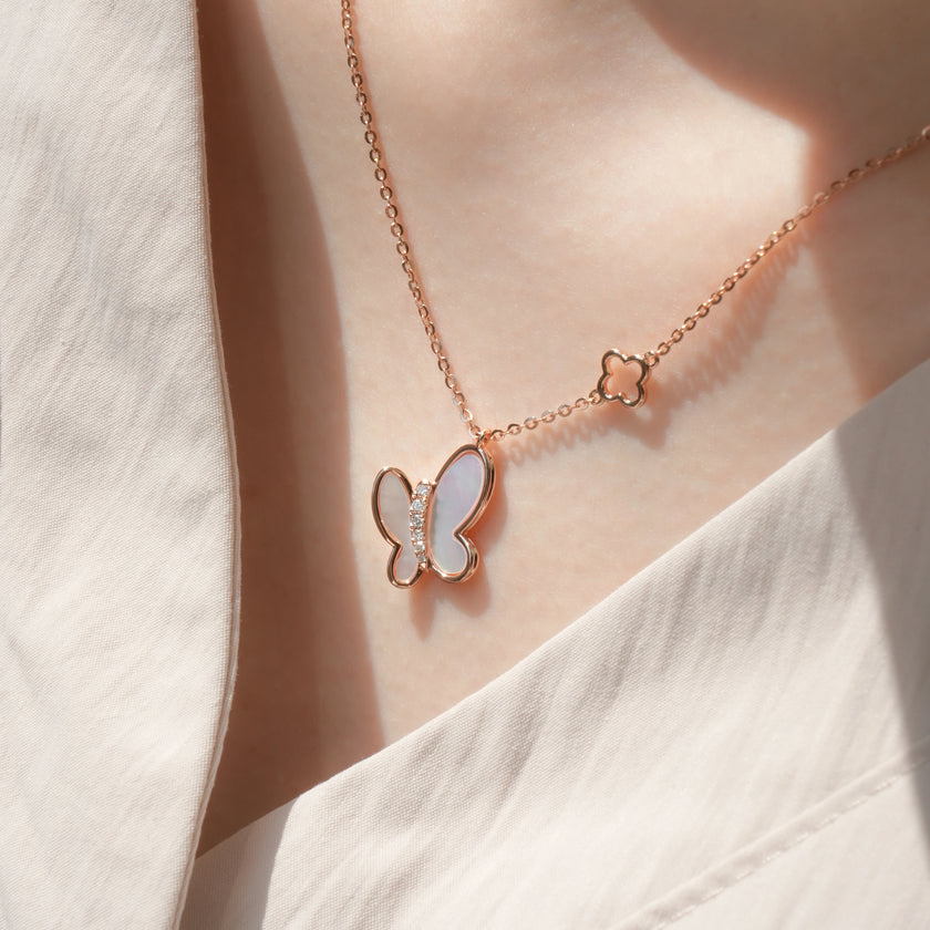 Afternoon Flutter Necklace