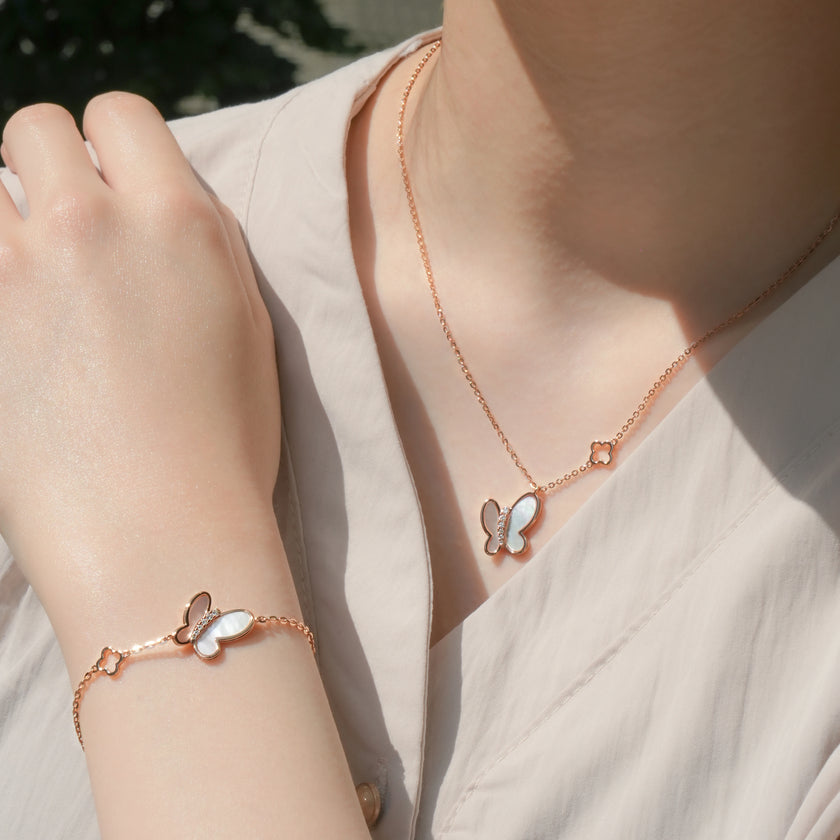 Afternoon Flutter Necklace