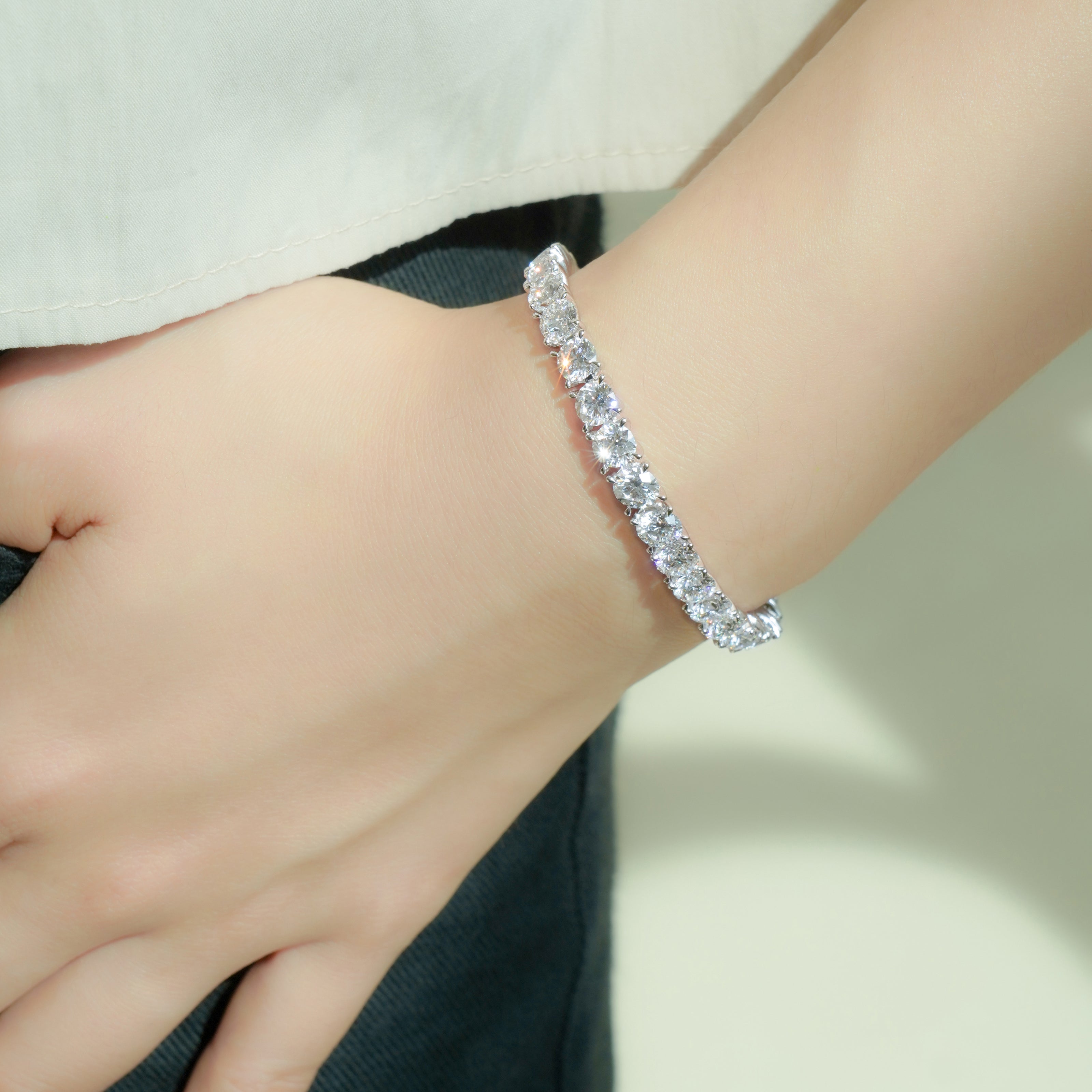 網球手鍊（17.1ct）