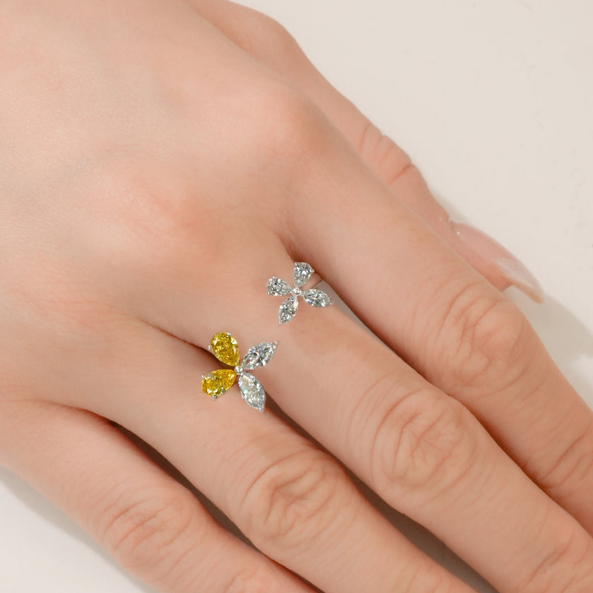 The Wings Are Ethereal Diamond Ring