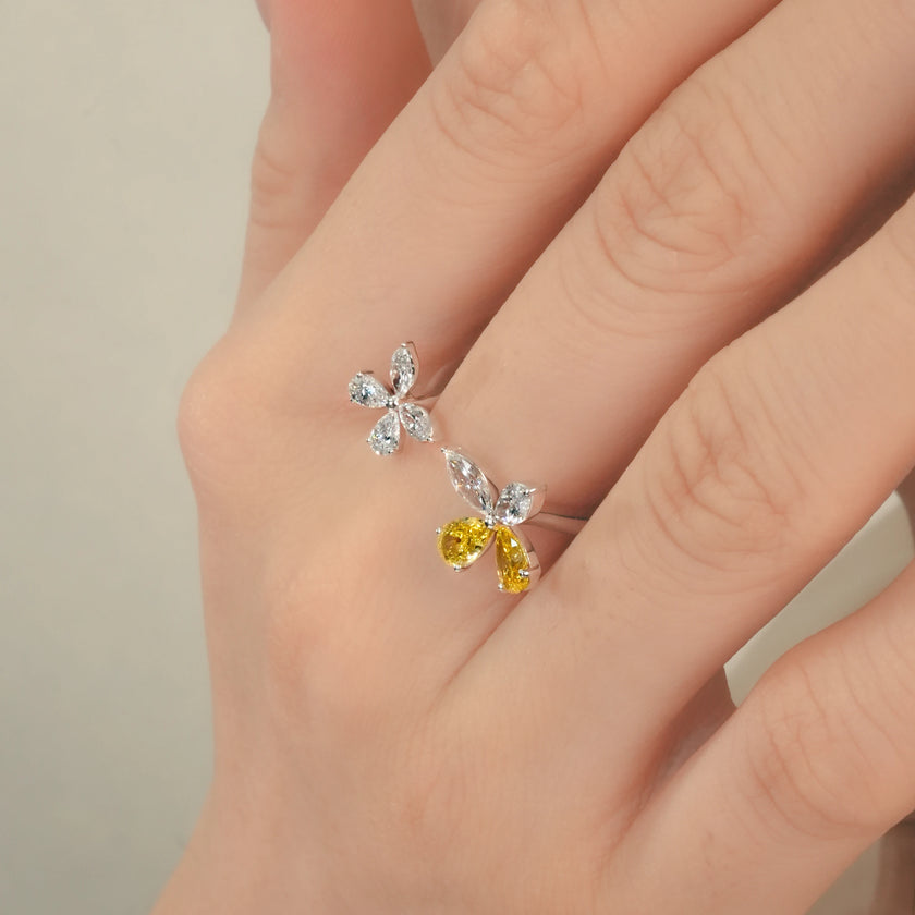 The Wings Are Ethereal Diamond Ring