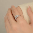 Whispering Leaves Diamond Ring