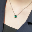 Sugar Box Necklace—Forest Green