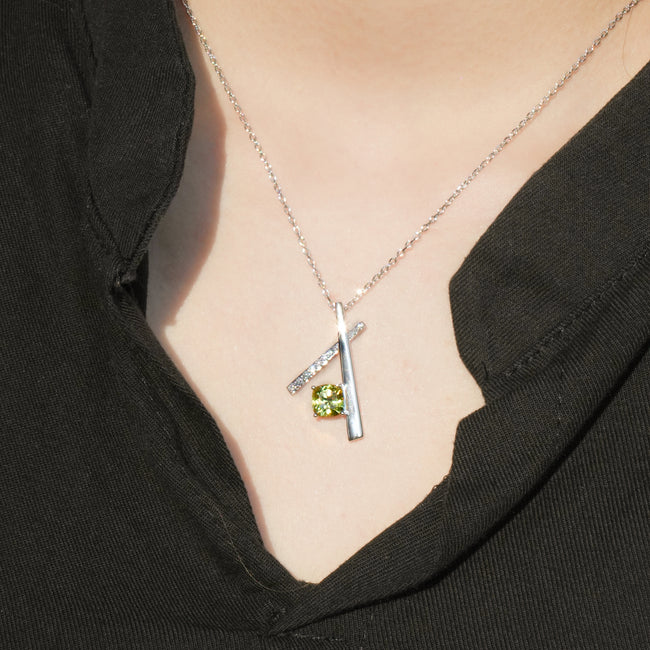 Timed Gift Necklace—Morning Yellow