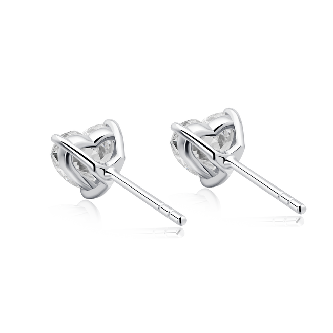Everyday Elegance Collection Heart Cut  Earrings