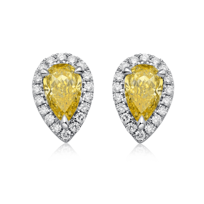 金色陽光光環耳環