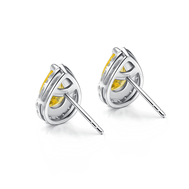 金色陽光光環耳環