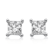 Everyday Elegance Collection Princess Cut Stud Earrings