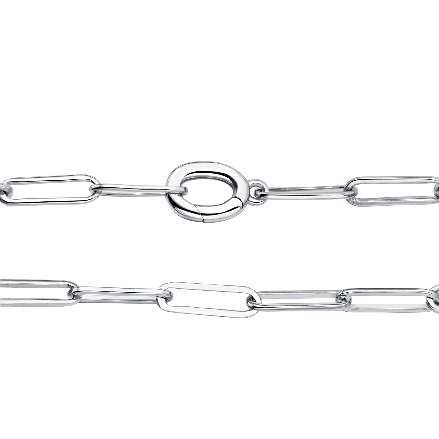 STERLING SILVER CHARM BRACELET