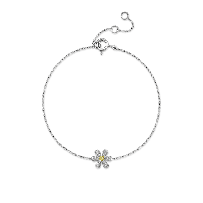 SUNFLOWER DIAMOND BRACELE