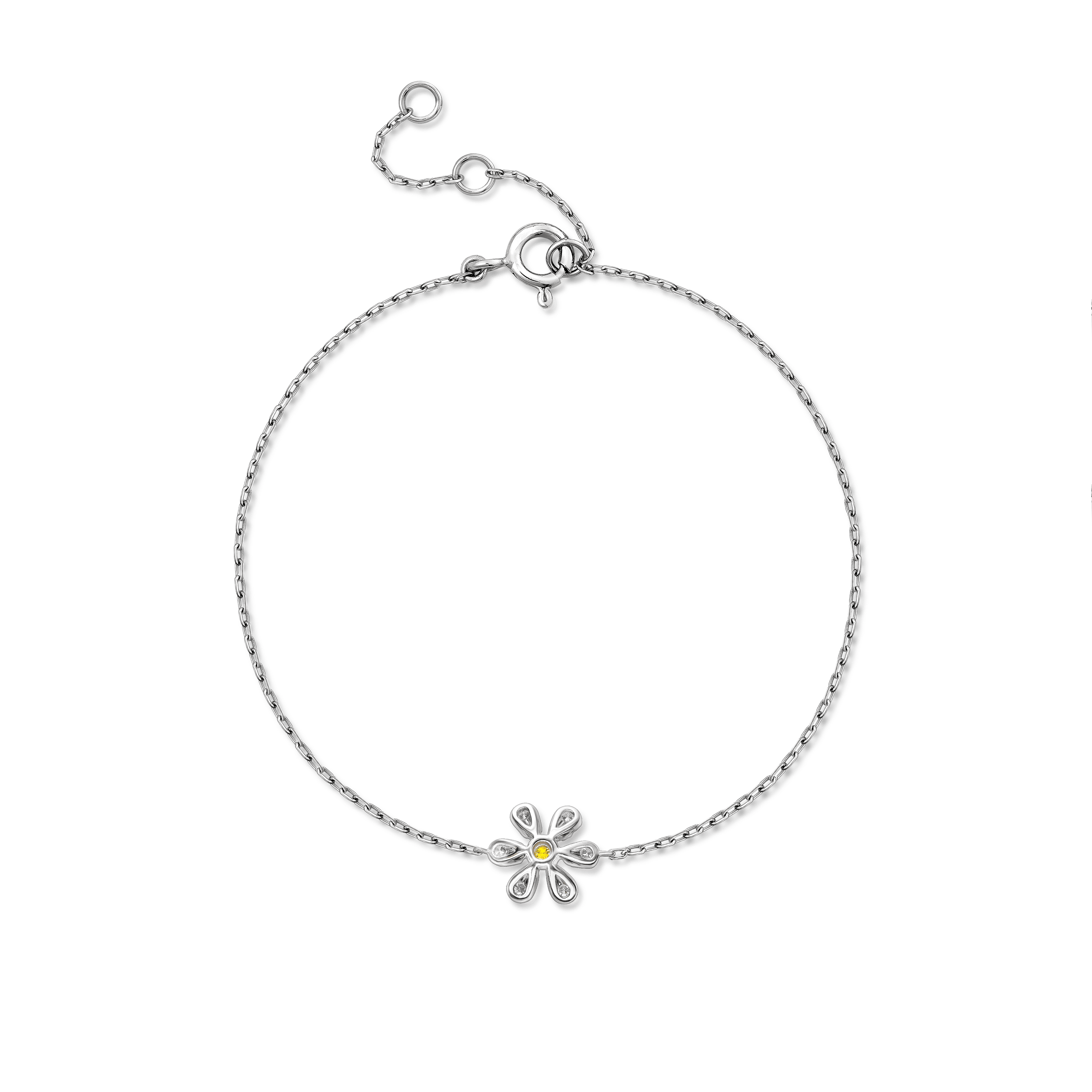 向日葵钻石手链