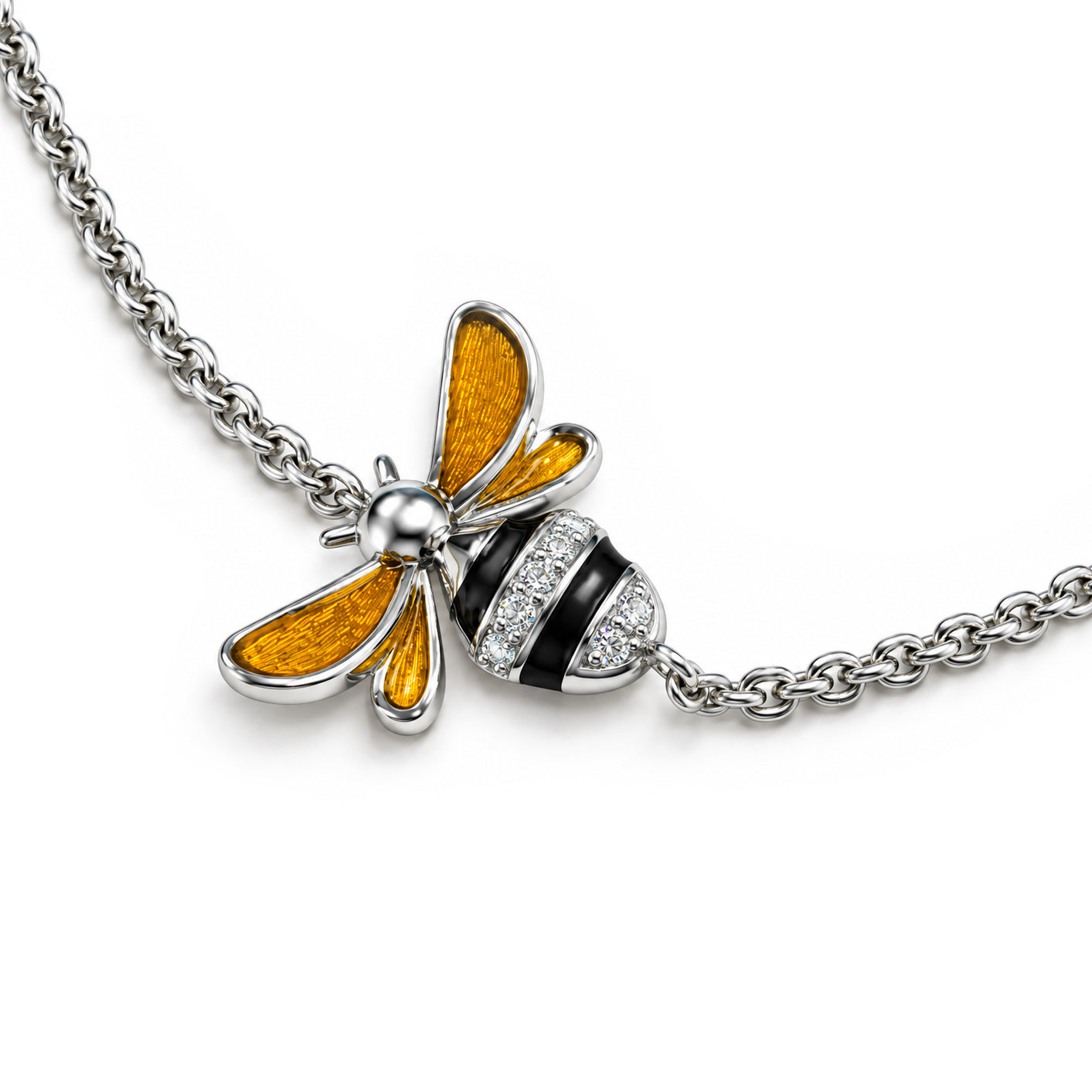 Bee Mine Garden Diamond Bracelet