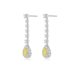 Golden Sunbeam Drop Earrings
