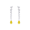 Golden Sunbeam Cascade Earrings