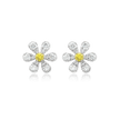 SUNFLOWER DIAMOND EARRINGS