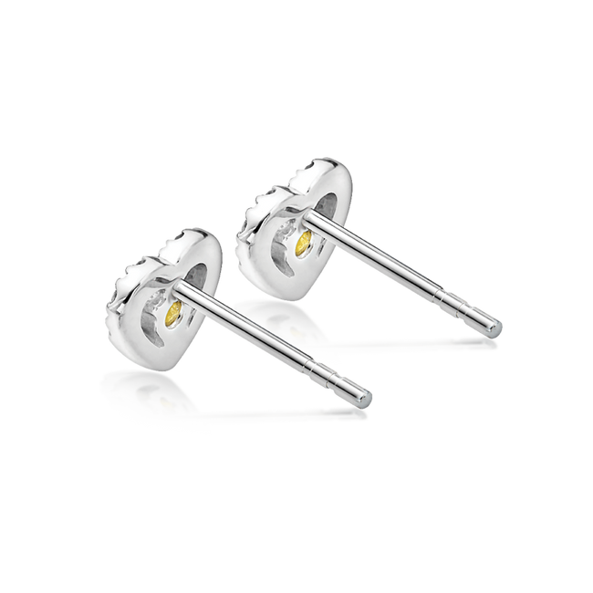 HEART OF LIGHT DIAMOND EARRINGS