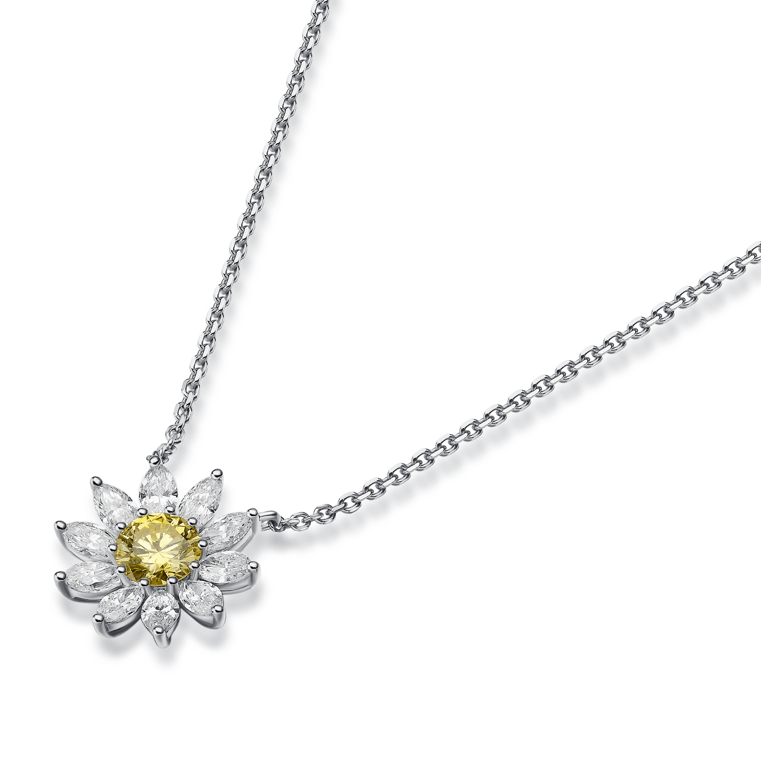 Sunlit Daisies Necklace
