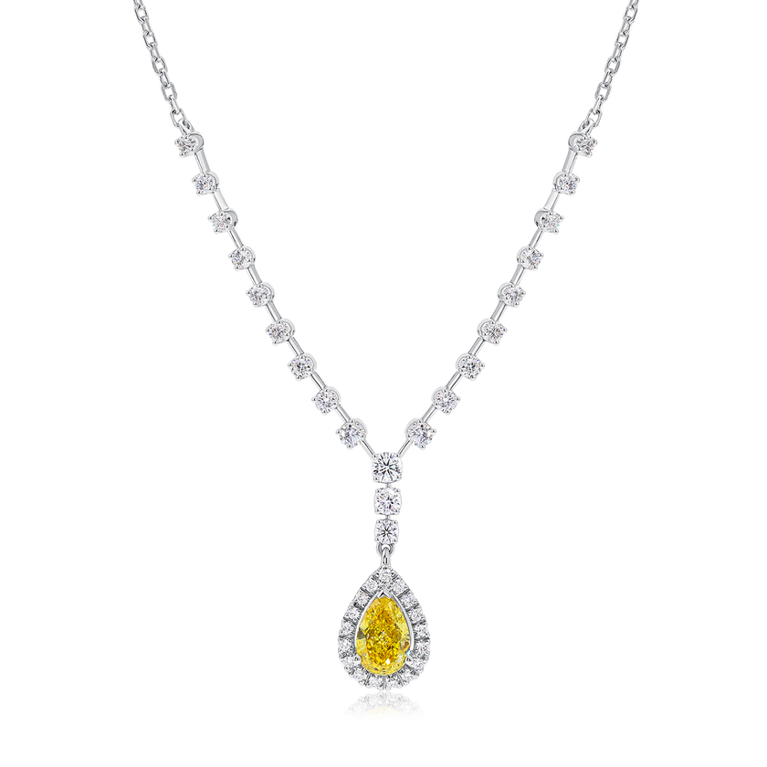 金色陽光光環項鍊