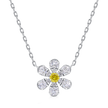 SUNFLOWER DIAMOND NECKLACE