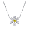 SUNFLOWER DIAMOND NECKLACE