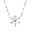 SUNFLOWER DIAMOND NECKLACE