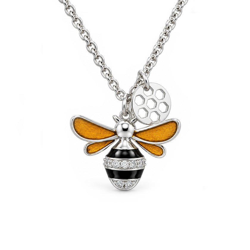 Bee Mine Garden Diamond Necklace