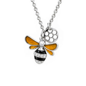 Bee Mine Garden Diamond Necklace