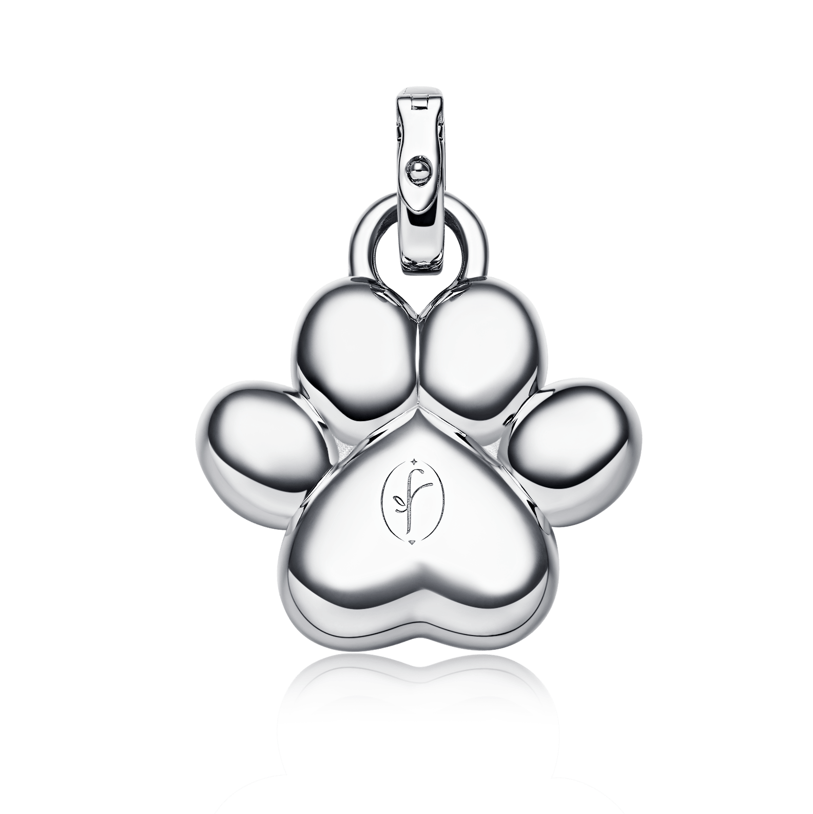 爪印饰物（红色）