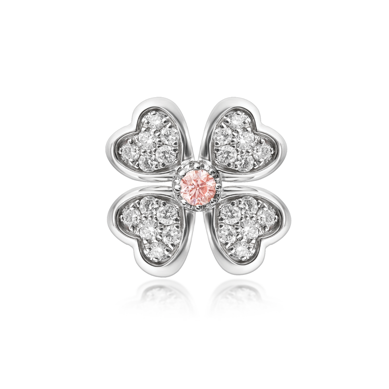 FOUR-LEAF CLOVER HEART OF LUCK