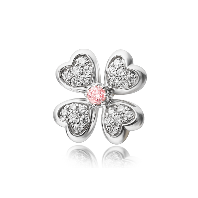 FOUR-LEAF CLOVER HEART OF LUCK