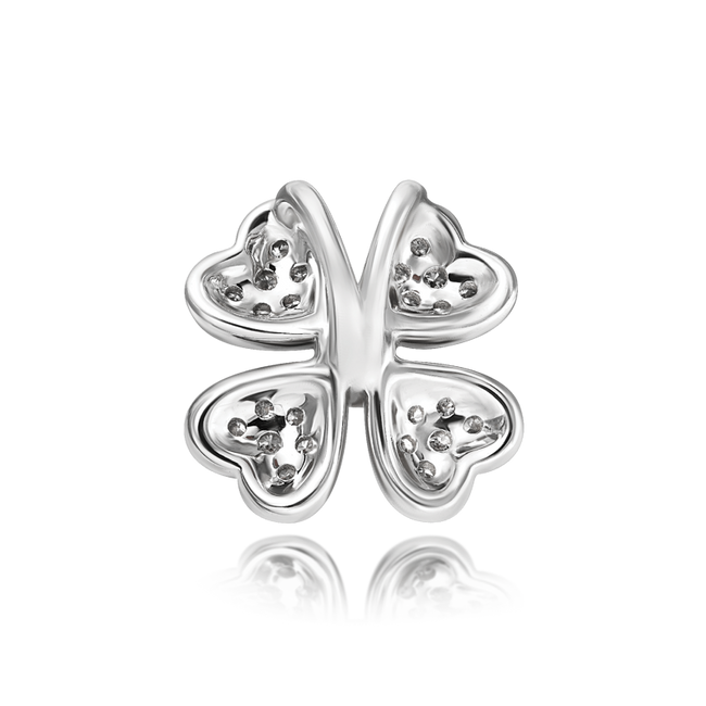 FOUR-LEAF CLOVER HEART OF LUCK