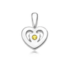 HEART OF LIGHT DIAMOND PENDANT