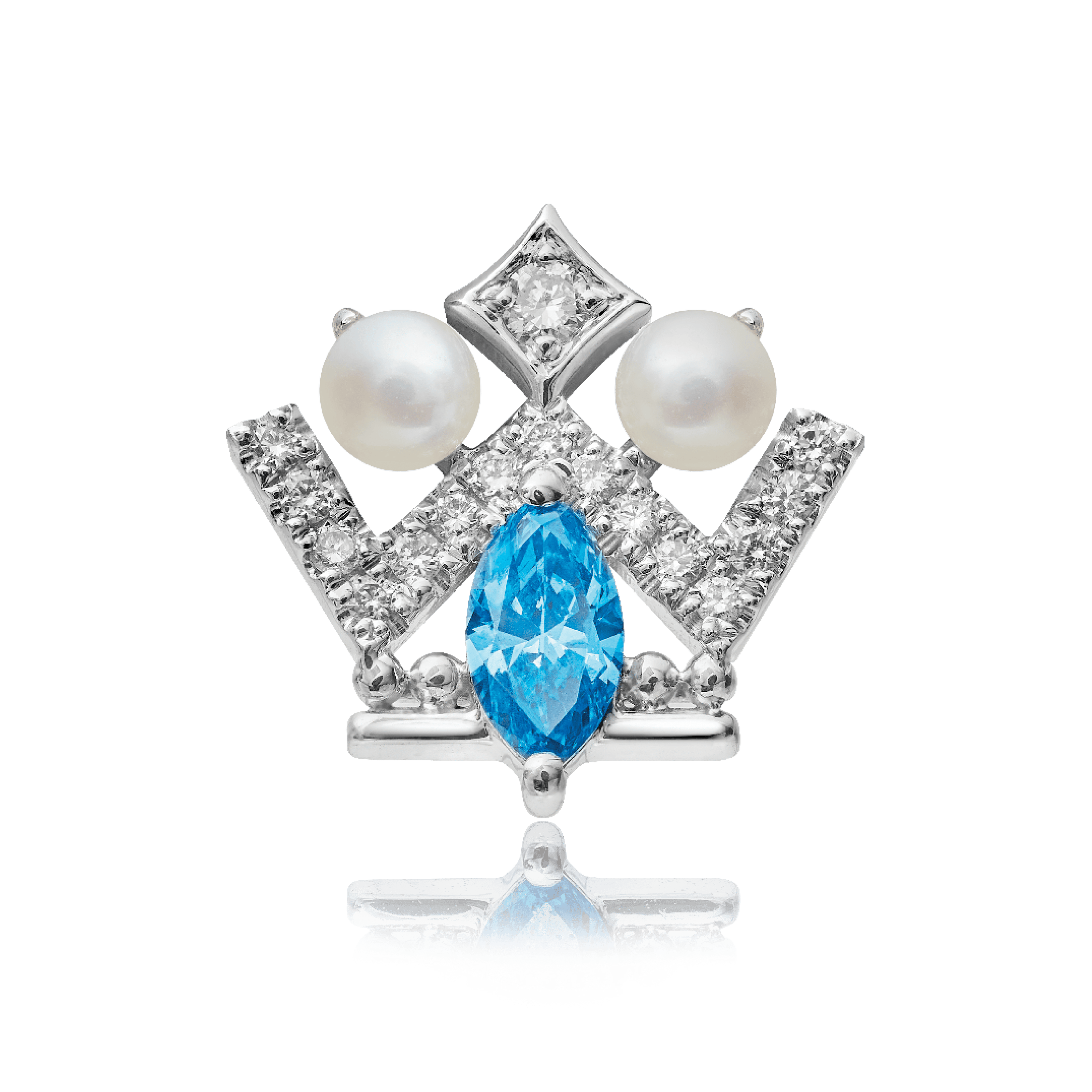 THE STARRY MOONLIGHT PEARL CROWN NECKLACE