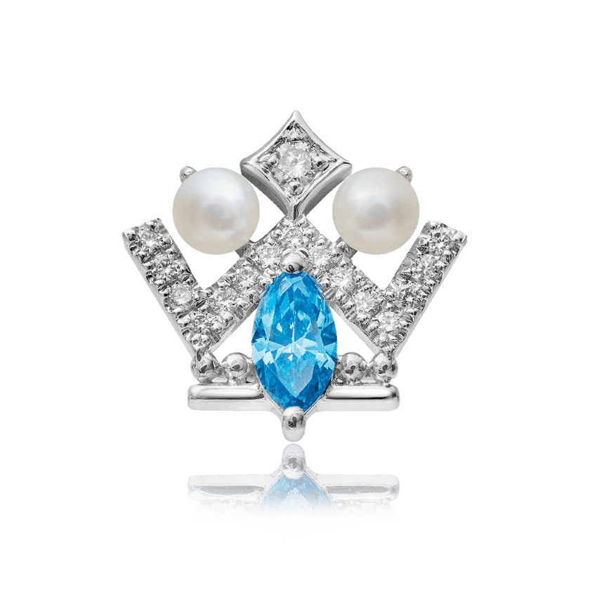 THE STARRY MOONLIGHT PEARL CROWN NECKLACE