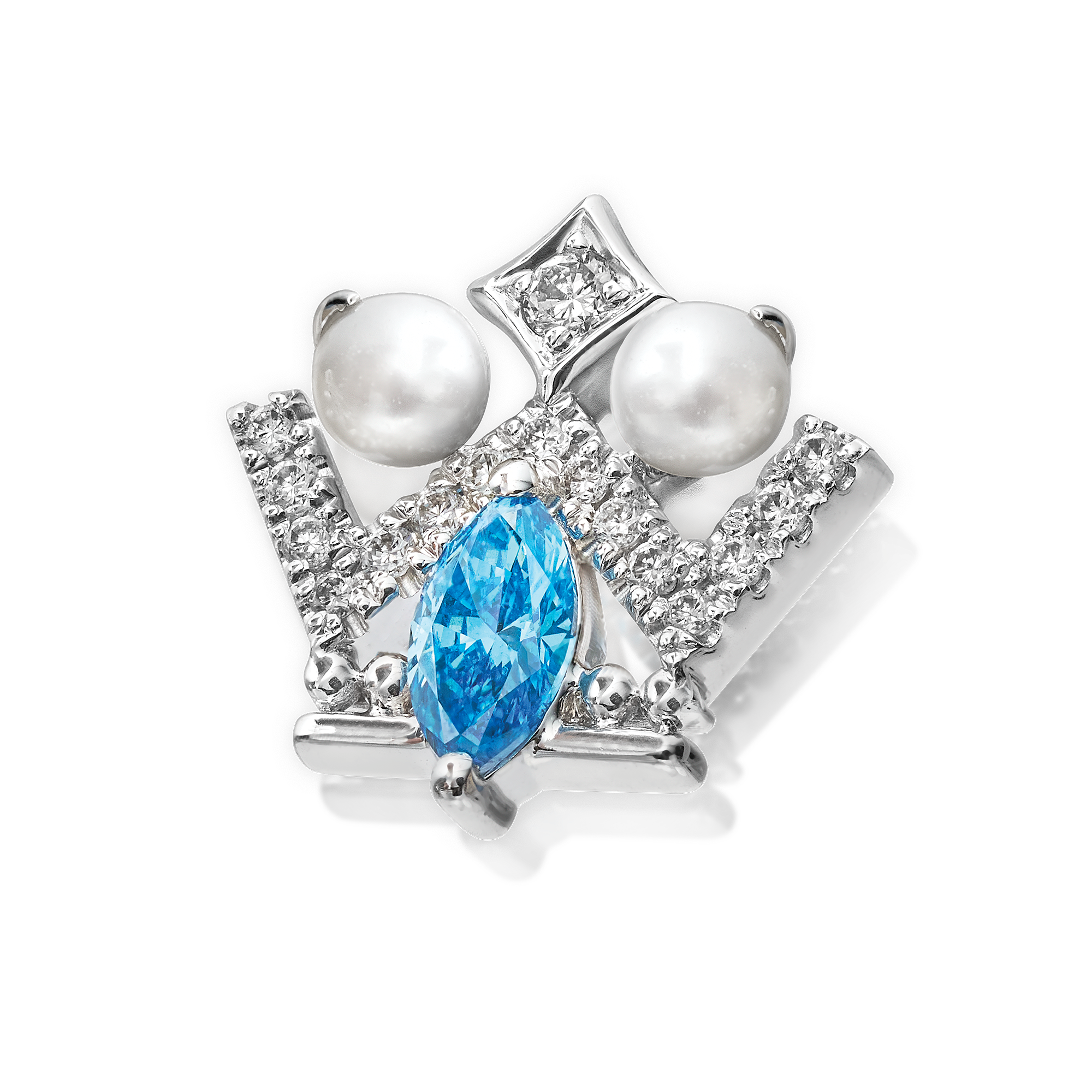 THE STARRY MOONLIGHT PEARL CROWN NECKLACE