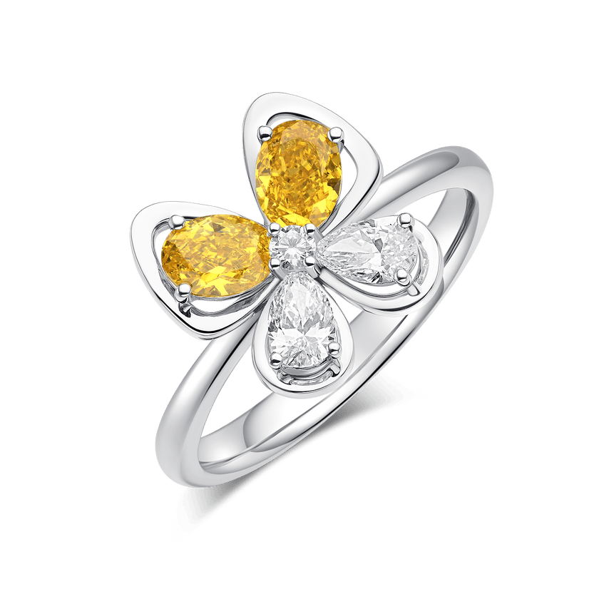 Butterfly's Dance Ring